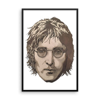 JL Vintage Treatment Framed Poster Illustrated by Robert Bowen - Robert Bowen Tees